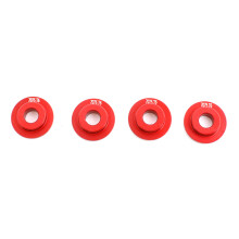 (Blue) 4PCS 1:7 RC Cars Aluminium Adapter & Tyre Spacer for TRAXXAS UDR, 7075 Alloy Accessories