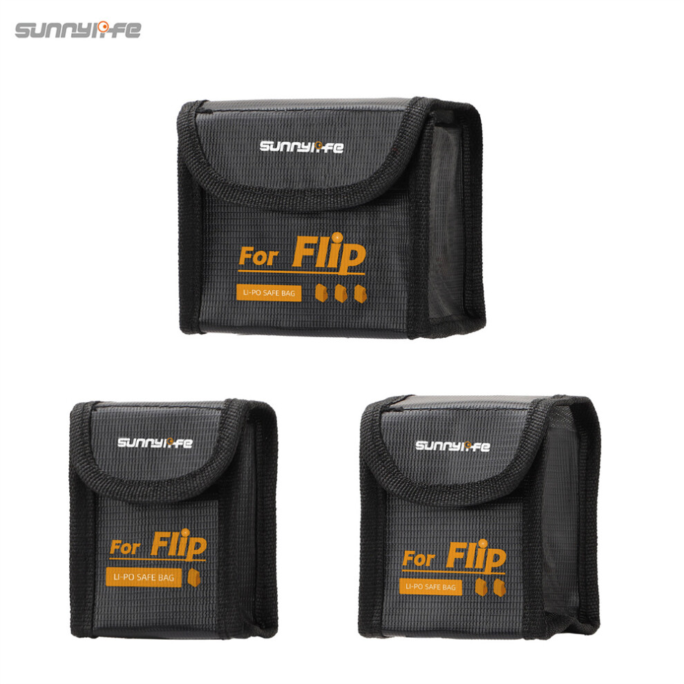 (For 3Pc Battery) Battery Safe Bag Li-Po Safe Bag Protective Explosion-Proof Accessories For Dji Flip 320997467335