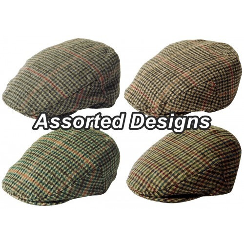 (Mixed Colours) Failsworth Norwich Assorted Flat Cap 1