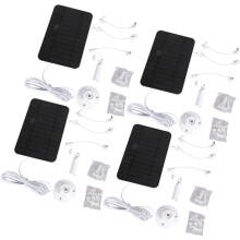 4PCS Sunlight Gathering Kit For Monitoring Cameras Includes USB