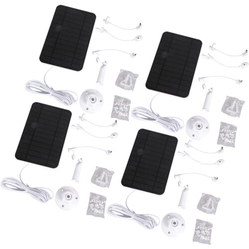 4PCS Sunlight Gathering Kit For Monitoring Cameras Includes USB