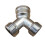 Water Splitter For Dishwasher And Water Heater Install 3-Silver 1