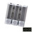 Three Outlet Soap Dispenser 900ml Contemporary Style For-Silver 1