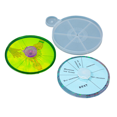 Multiple Color Silicone Rotating Measuring Tool For Accurate