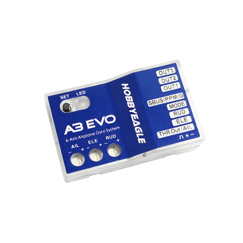 HobbyEagle A3 EVO Fixed Wing 6-Axis Gyro Balancer Flight Control System 1