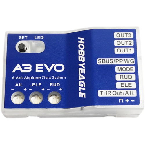 HobbyEagle A3 EVO Fixed Wing 6-Axis Gyro Balancer Flight Control System 2