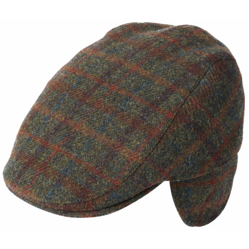 (Pattern 4001 - Brown, M) Failsworth Oban Tweed Wool Flat Cap