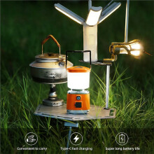 Linterna LED Recargable para Acampar, Luces de Camping, Luces Portátiles Impermeables para Tiendas de Campaña, Senderismo, Cortes de Energía y