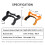 (Black) Drone Flight Drag Reduction Tail Acceleration Tail Bracket for DJI AVATA 2 9