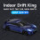 (Blue) 1/64 Mini Drift Car MC061 GTR Simulation Model Remote Control 4wd Drift Racing 2
