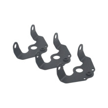 Motorradzubehör für  ZX4R ZX4RR ZX400, Scheinwerfer-Anschlusshalterung, Schwarzes Aluminium, Fester Kleiner Haubenrahmen Aus Legierung