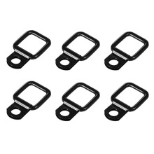 Auto D-Ring Bevestigingsschroeven Trekgesp Ankerring Dak/Kofferbak Gesp voor TJ JK JL JT 1997-2023 6 Stuks