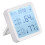 Smart WiFi Indoor Temperature Humidity Sensor with Dual Display Methods, Data Storage Export Built-in Clock and Time Display, IR Remote Control 7