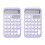 2 Pcs Desk Calculator Basic Calculator 12 Digit Pocket Calculators Desktop with LCD Display for Office and School 1