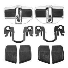 2Set Auto TRD Deurslot Gesp Verbeterde Stabilizer Cover Vergrendelingen Stopper Voor-- Serie Elimineren Abnormale Ruimte
