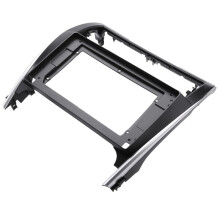 Kit de Fascia de Radio de Tableau de Bord StéRéO de Voiture, Cadre de Panneau de Garniture D'Installation Double pour  Camry USA  2012-2014
