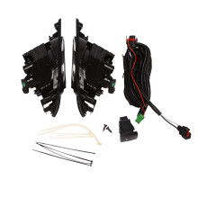 Car LED DRL Fog Lamps Light Clear Fog Lights with Harness for 4DR 2012 2013 Accessories
