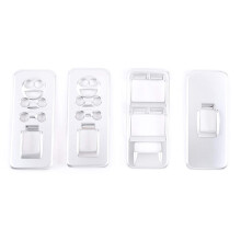 Car Window Lift Button Control Panel Frame Cover Trim for 3 LR3 Sport