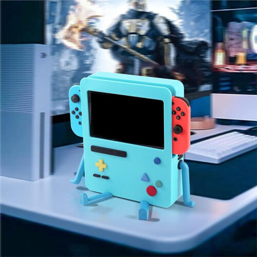 Charging Stand with Cooling Fan for   OLED, Portable Dock, Cute  Case Decor Gift 2