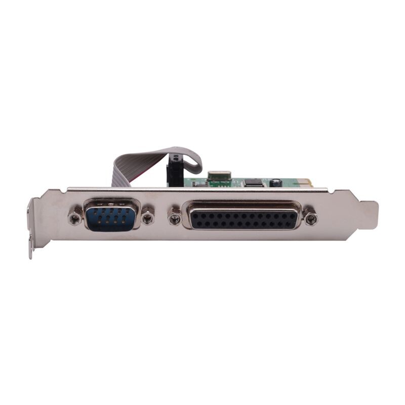 2X Rs232 -232 Serieller Anschluss Com & Db25 Drucker Paralleler ...