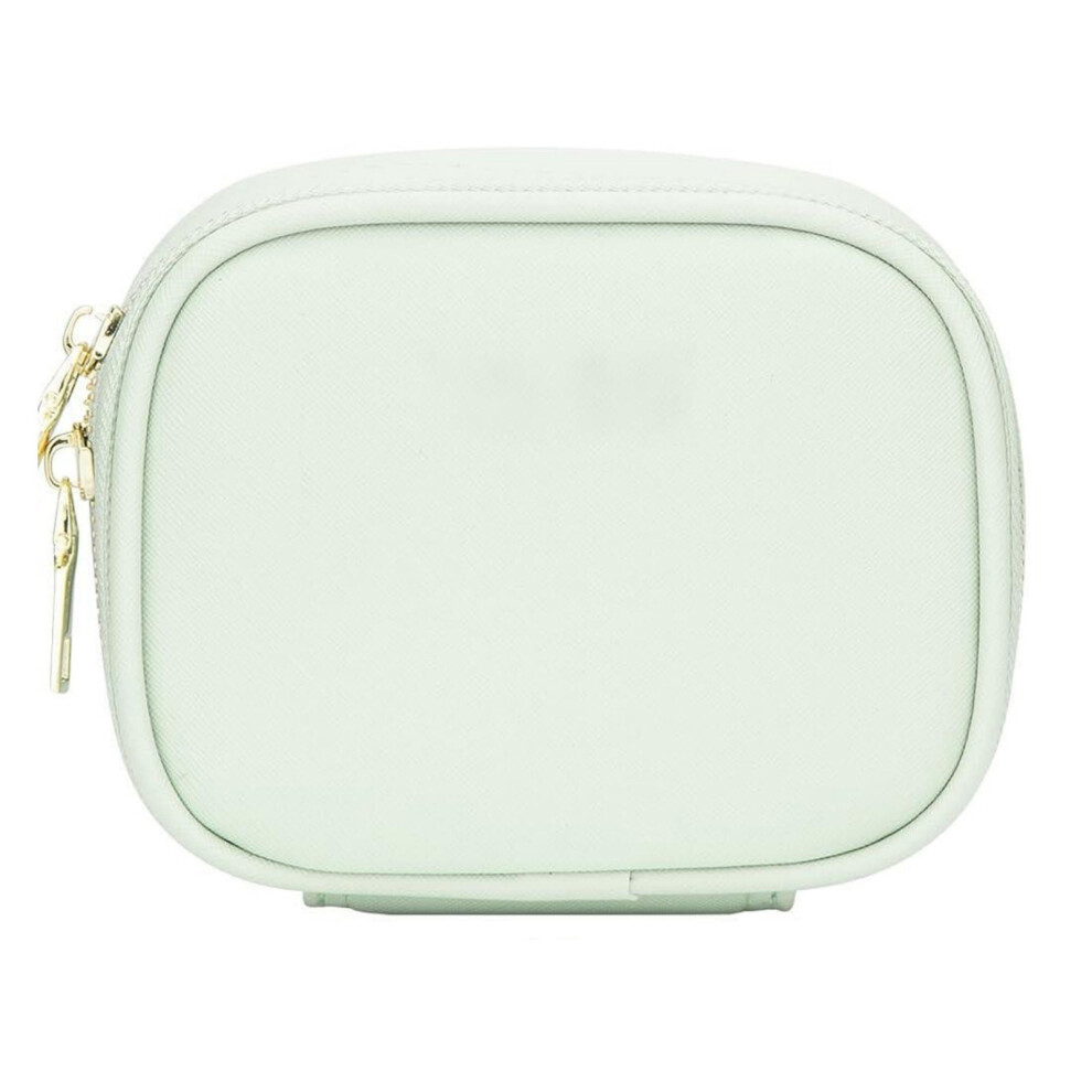 Small Cosmetic Bag Portable Makeup Pouches Mini Makeup-Green