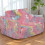 Convertible Toddler Couch Fold Up Sofa For Kids-blue space 6
