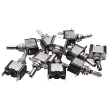 10PCS 12V 20A LED Light Rocker Toggle /OFF Toggle SPST with Red Color for Car Truck Boat ATV
