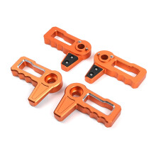 Car Top Demolition Roof Handle Decoration Cover Trim for JK 2007-2017 Accessories,Orange