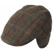(Pattern 4001 - Brown, S) Failsworth Oban Tweed Wool Flat Cap