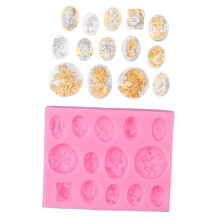 Silicone Embossing Mould For DIY Jewelry Soap And Resin Crafts-A