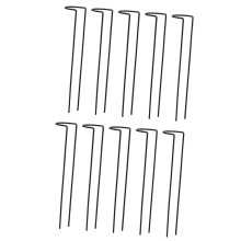 10Pcs/Pack Heavy Duty Metal Garden Stakes Support Stand For