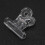 6Pcs/Set Rusian C Curve Nail Pinching Clips Multi Function Tool Acrylic Nails Pinchers Transparent 6