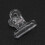 6Pcs/Set Rusian C Curve Nail Pinching Clips Multi Function Tool Acrylic Nails Pinchers Transparent 7
