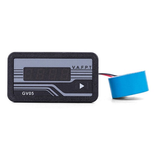 GV05 Generator Digital Voltage Current  Power Frequency Monitoring Meter Current Voltage Frequency Meter AC220V 1