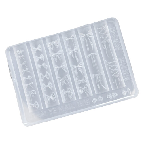 Hohe Transparenz Schleifen Silikon Nail Art Form-Muster 2