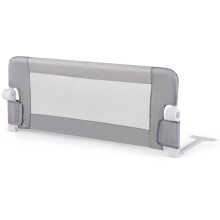 Barandilla de cama plegable para niños pequeños, 105 x 40 x 42 cm, gris