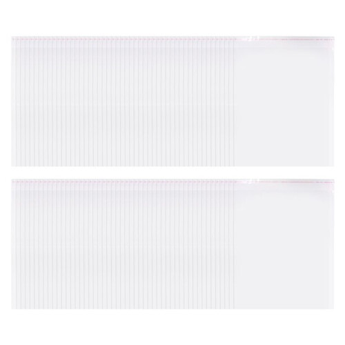 100x A3 package Bag 45x32cm Clear Resealable Plastic Self Seal Adhesive