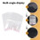 100x A3 package Bag 45x32cm Clear Resealable Plastic Self Seal Adhesive 5
