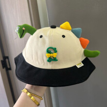 (Black)Baby Bear Sun Hat For Toddler Boys Girls Wide Brim Sun Protection Summer Spring
