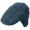 (Pattern 4002 - Blue, XL) Failsworth Oban Tweed Wool Flat Cap 1