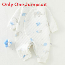 (Style C,59cm)Body infantil clima frio vários sinais tecido de algodão grosso rastejando para dormir