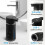 Automatic Soap Dispenser Electric Soap Dispenser Automatic Wall Mounting with USB, Rechargeable for Bathroom, Kitchen B 5