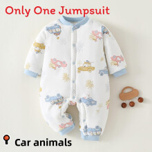 (Style E,73cm)Baby Winter Fleece Lined Jumpsuit With Safe Design For S And Toddlers