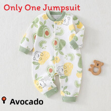 (Style C,80cm)Romper bebê algodão manga longa com fecho de pressão material para bebês