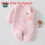 (Style B,90cm)Baby Crawling Suit With Antibacterial Layer And Thick Cotton For Use Winter 1