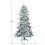 210 cm Artificial Snowy Christmas Tree with Pinecones 3