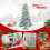 210 cm Artificial Snowy Christmas Tree with Pinecones 5