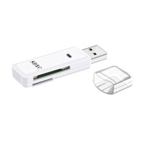 Lecteur de Carte  TF USB 3.0 2 en 1 Transmission de Données Haute Vitesse Jusqu'à 5 Gbit/S Compatibilité Multiple pour PC, Ordinateurs Portables,