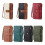 Compact Blocking Zippered Card Holder PU Leather Long-Black 2