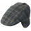 (Pattern 4003 - Grey, S) Failsworth Oban Tweed Wool Flat Cap 1